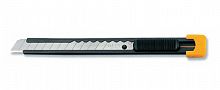 Нож технический 9 мм OLFA OL-S с выдвижным лезвием, металлический корпус  картинка
